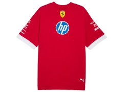 Ferrari F1 2025 Driver Oversized tričko červené 2