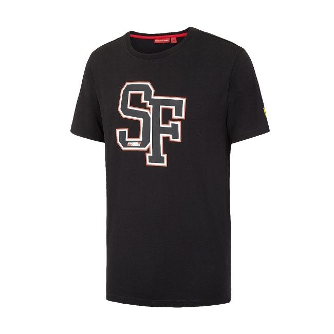 FORMULESHOP Ferrari pánské tričko SF černé - Ferrari trička
