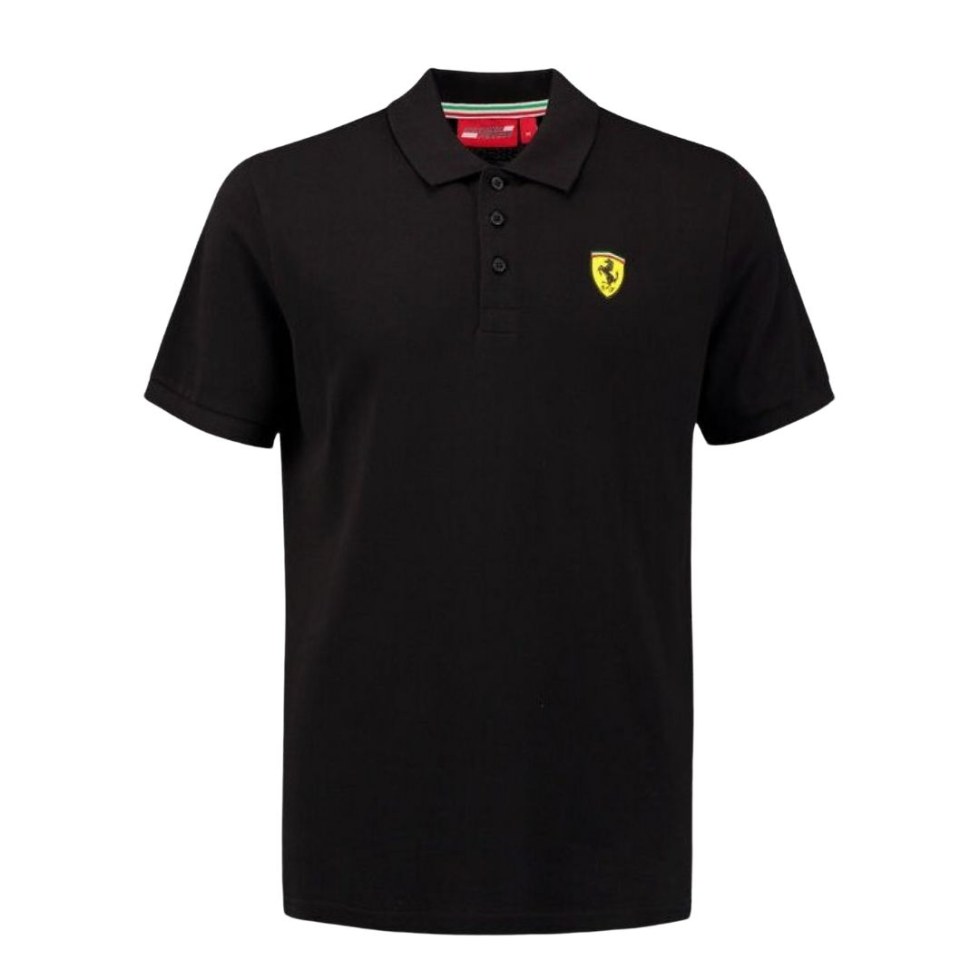 Ferrari pánské triko polo tricolora - Ferrari trička