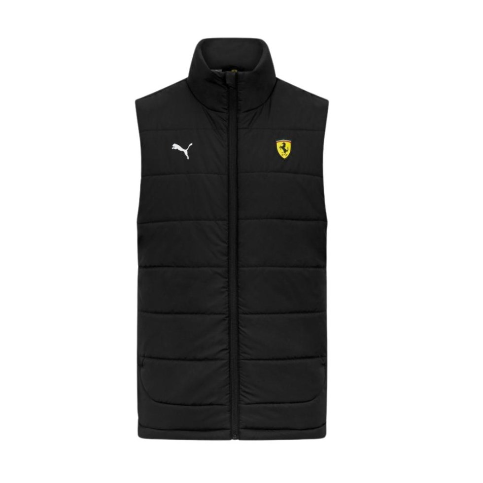 Ferrari F1 2025 pánská vesta černá Ferrari F1 2025 pánská vesta černá - Ferrari pánské vesty