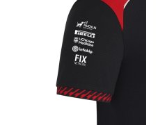 Haas F1 2026 pánské týmové polo tričko - černé 4