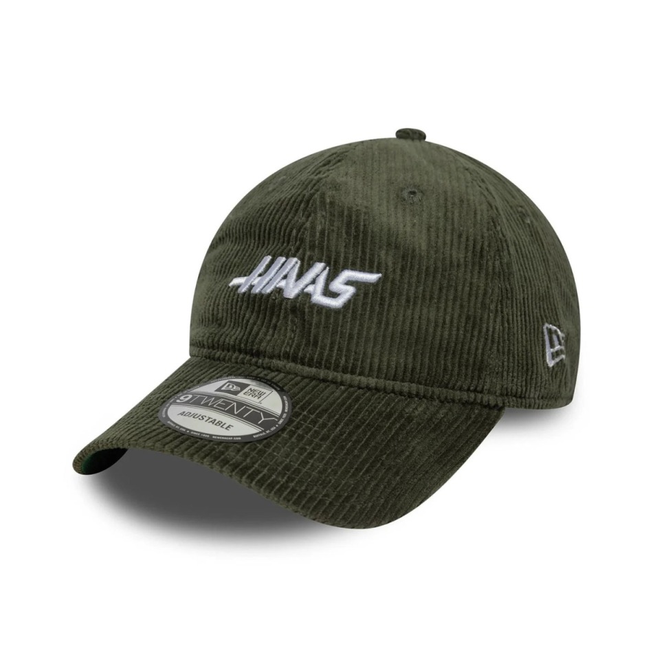 Haas F1 čepice baseballová kšiltovka Cord green F1 Team 2025