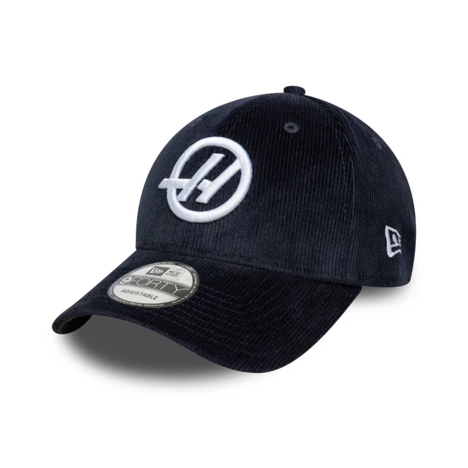 Haas F1 čepice baseballová kšiltovka Cord navy blue F1 Team 2026 - Haas kšiltovky, čepice, rukavice