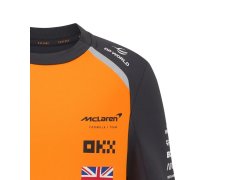 McLaren F1 2025 dětské tričko Lando Norris oranžové 3