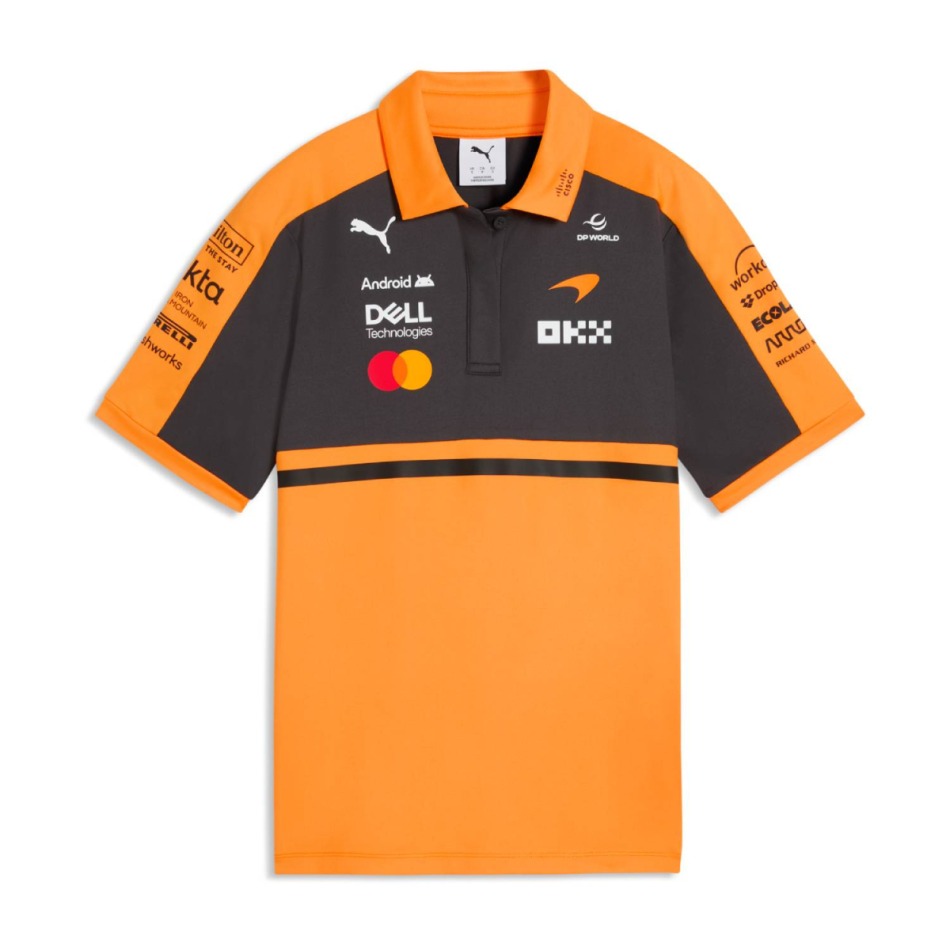 Mclaren Honda dámské polo tričko official Teamline Replica F1 Team 2026 - McLaren dámské oblečení