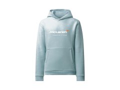 Mclaren Honda dětská mikina s kapucí Essential blue F1 team 2025 7573054