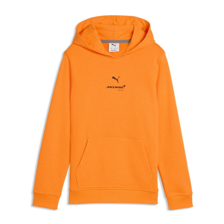 Mclaren Honda dětská mikina s&nbsp;kapucí logo orange F1 Team 2026