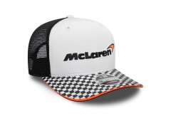 McLaren F1 týmová Checker Visor 9Fifty kšiltovka bílá 3