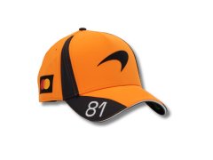 McLaren F1 2026 týmová BB kšiltovka Oscar Piastri #81 - oranžová