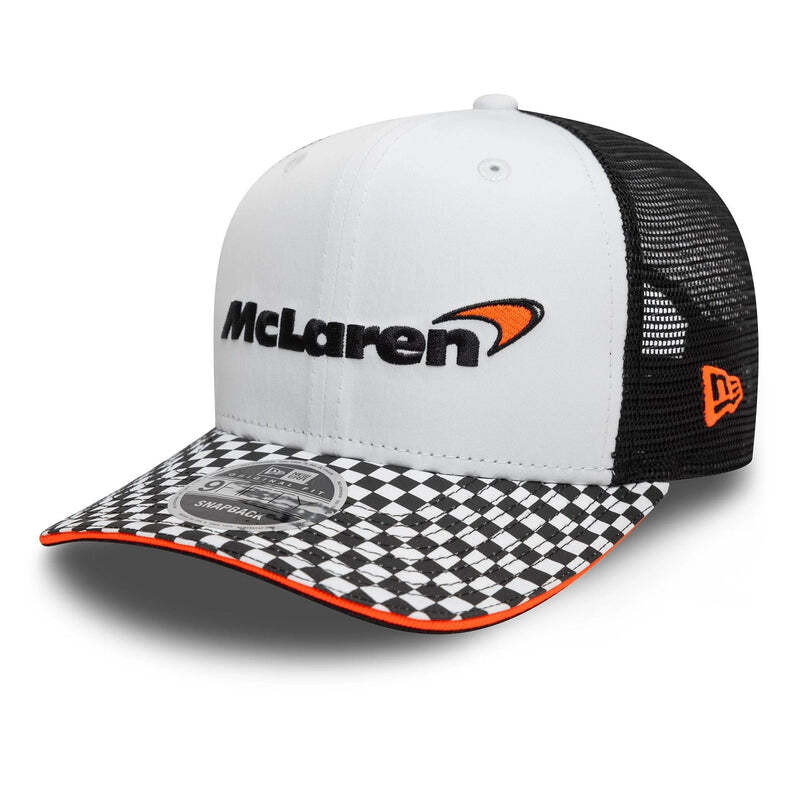McLaren F1 týmová Checker Visor 9Fifty kšiltovka bílá McLaren F1 týmová Checker Visor 9Fifty kšiltovka bílá - McLaren kšiltovky a čepice