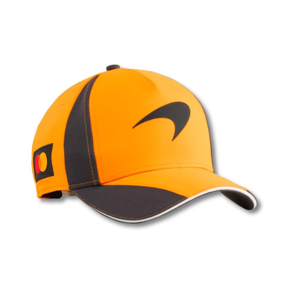 McLaren F1 2026 dětská týmová kšiltovka - oranžová - McLaren kšiltovky a&nbsp;čepice