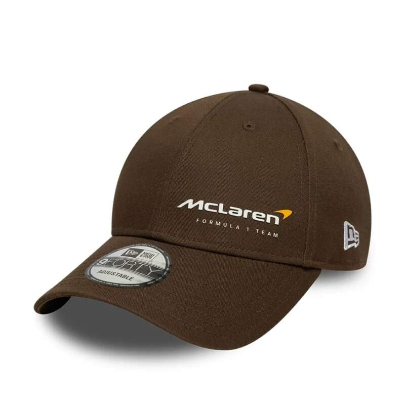 Mclaren Honda čepice baseballová kšiltovka ESS logo brown F1 Team 2025 - McLaren kšiltovky, čepice, rukavice