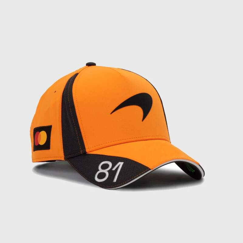 Mclaren Honda čepice baseballová kšiltovka Oscar Piastri #81 official Teamline Replica F1 Team 2026 - McLaren kšiltovky, čepice, rukavice