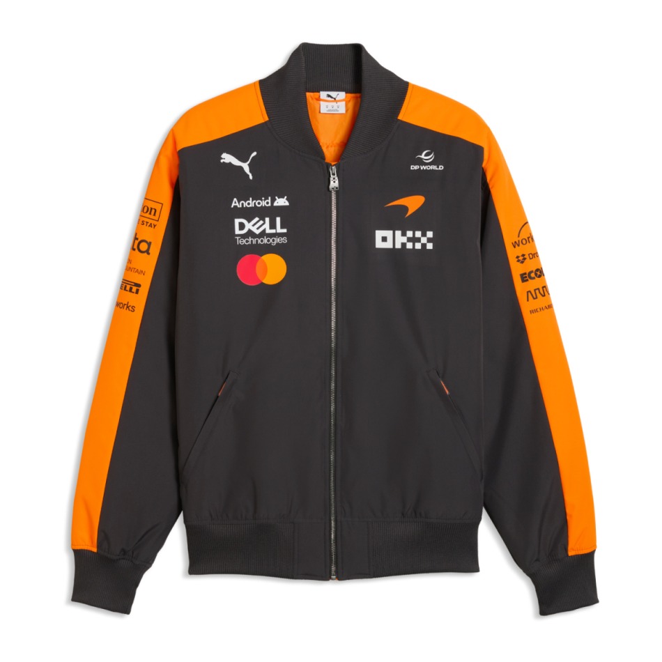 Mclaren Honda pánská bunda bomber softshell official Teamline Replica F1 Team 2026