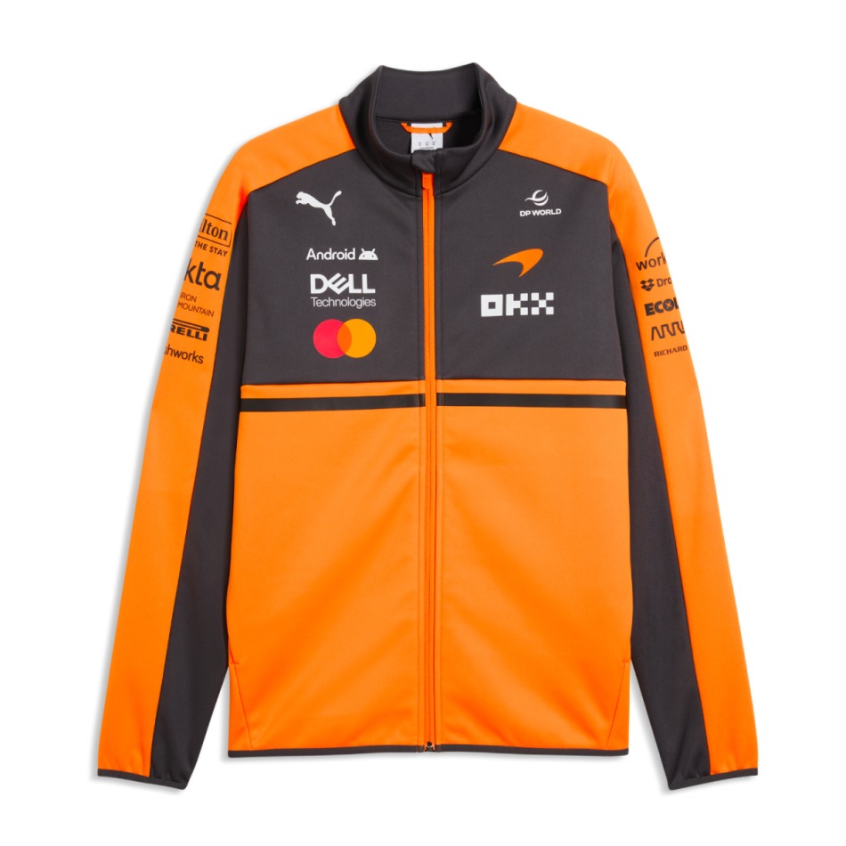 Mclaren Honda pánská bunda softshell official Teamline Replica F1 Team 2026