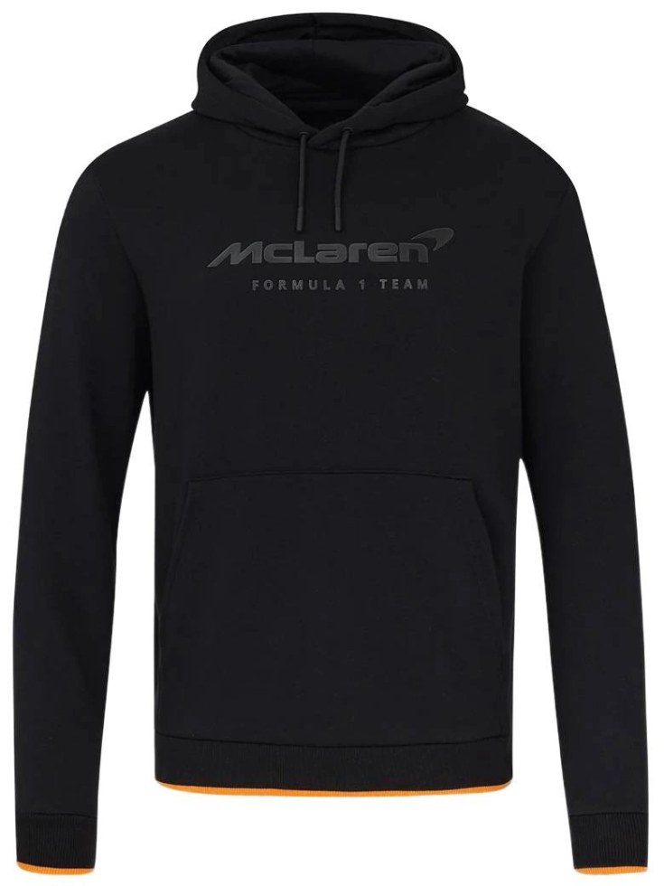McLaren F1 2025 unisex mikina Core Essentials černá - McLaren pánské mikiny