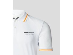 McLaren pánské lifestylové polo tričko bílé 9