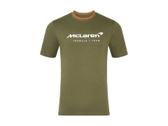 Mclaren Honda pánské tričko Essentials green F1 Team 2025