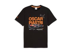 Mclaren Honda pánské tričko Oscar Piastri black F1 Team 2026 7572467