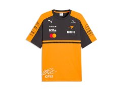 McLaren F1 2026 týmové tričko Oscar Piastri # 81 - oranžové