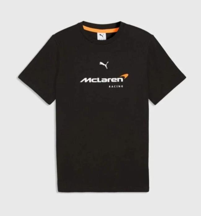 McLaren F1 2026 tričko s&nbsp;logem černé - McLaren pánská trička