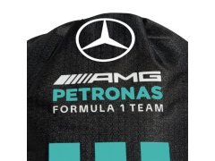 Mercedes AMG F1 2026 týmový sportovní vak na stahování černý 3