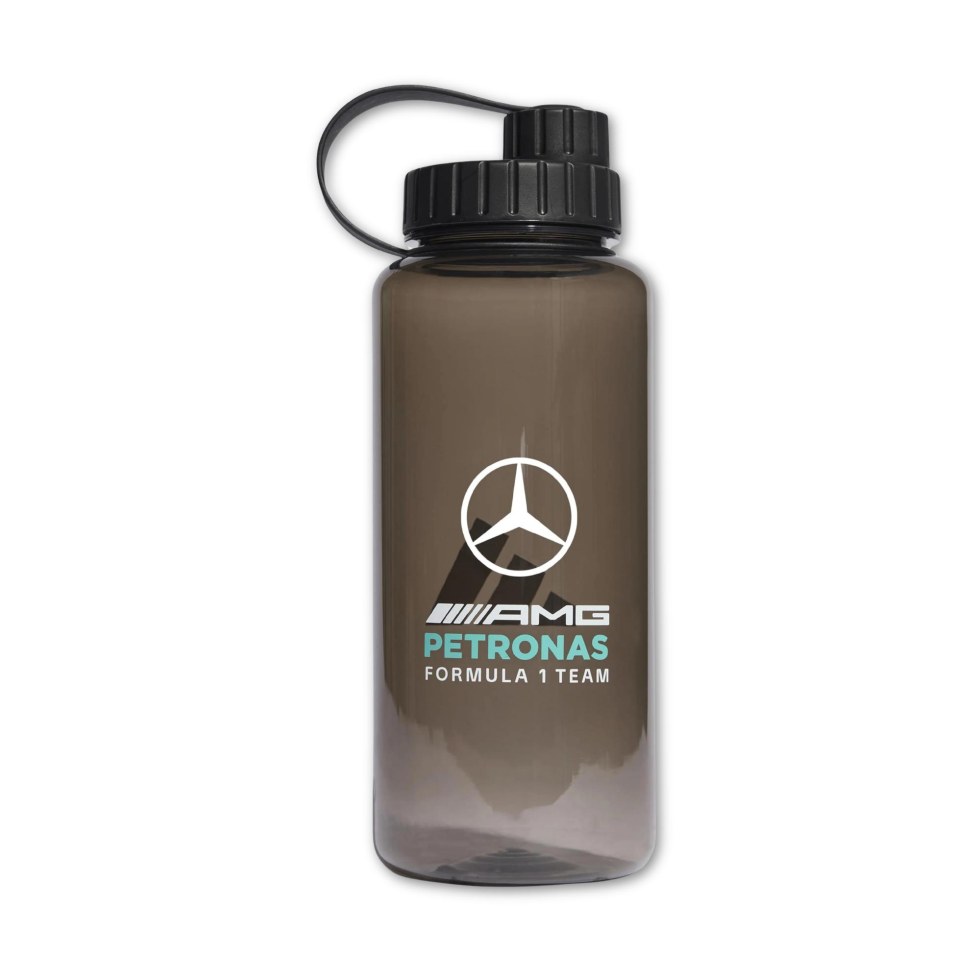 Mercedes AMG F1 2026 sportovní láhev na vodu DNA černá - Mercedes AMG doplňky