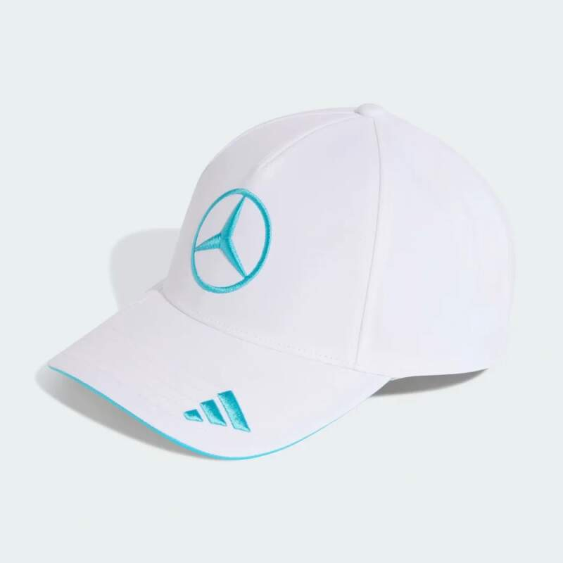 Mercedes AMG Petronas čepice baseballová kšiltovka George Russell #63 white official Teamline Replica F1 Team 2026