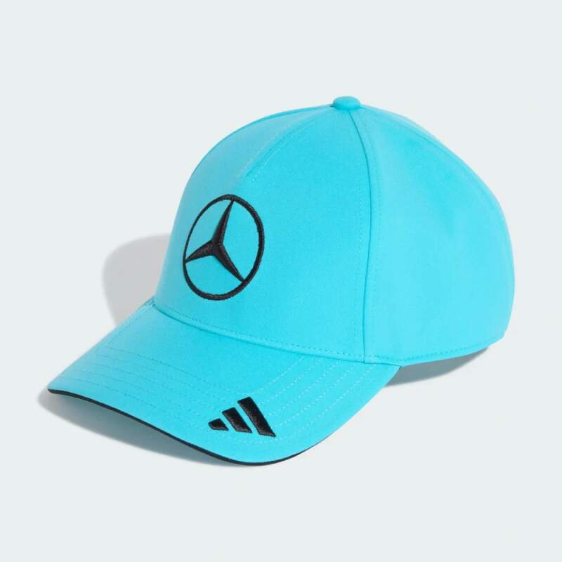 Mercedes AMG Petronas čepice baseballová kšiltovka George Russell #63 blue official Teamline Replica F1 Team 2026 - Mercedes AMG kšiltovky, čepice, rukavice