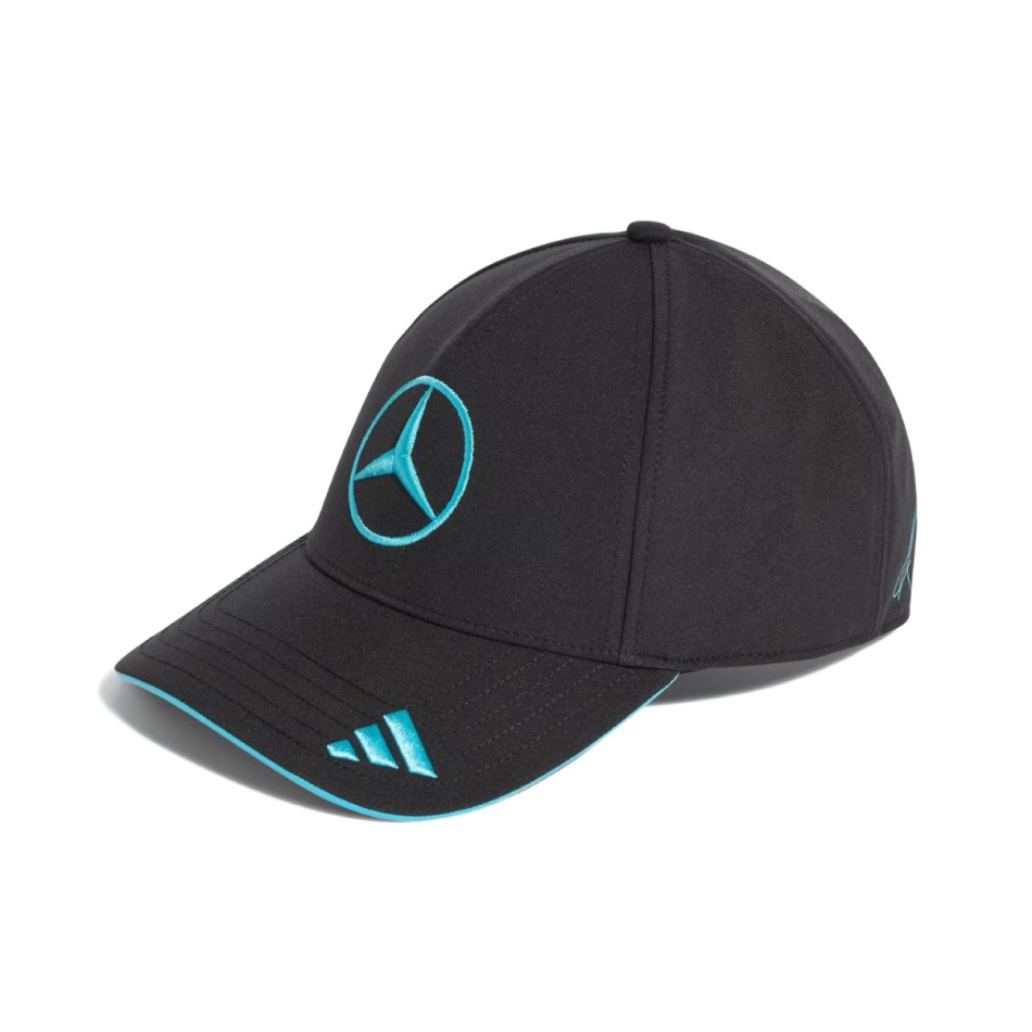 Mercedes AMG Petronas čepice baseballová kšiltovka George Russell #63 black official Teamline Replica F1 Team 2026 - Mercedes AMG kšiltovky, čepice, rukavice