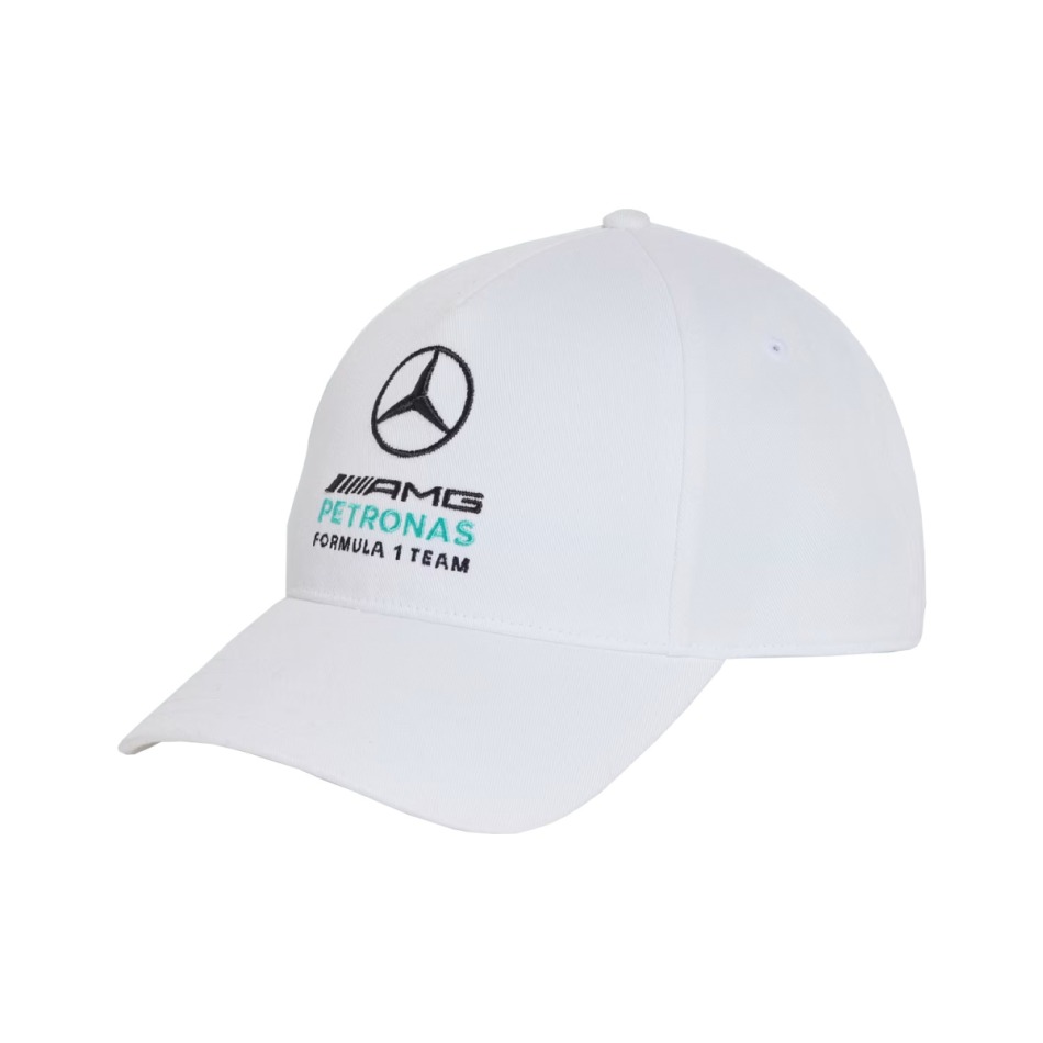 Mercedes AMG Petronas čepice baseballová kšiltovka DNA white F1 Team 2026 - Mercedes AMG kšiltovky, čepice, rukavice
