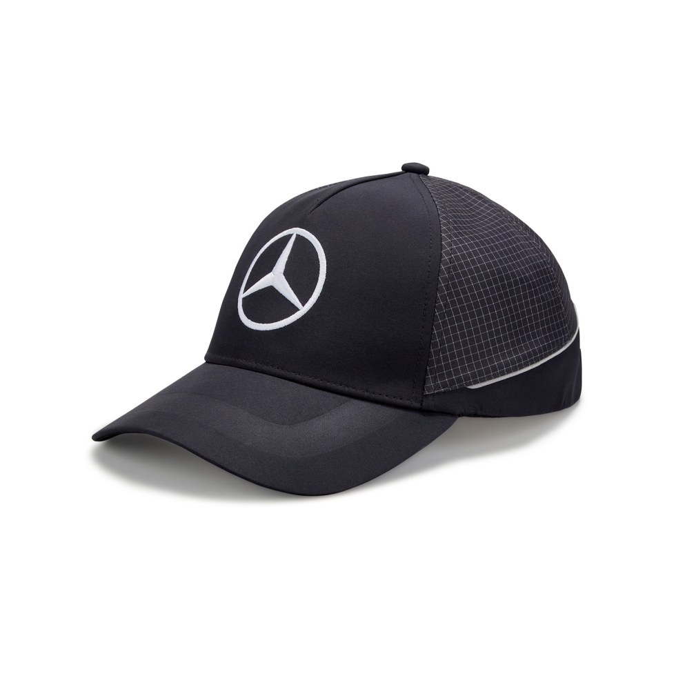 Mercedes AMG Petronas F1 týmová kšiltovka černá - Mercedes kšiltovky, čepice