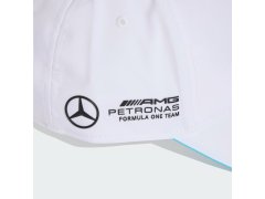 Mercedes AMG Petronas F1 2025 kšiltovka George Russell #63 bílá 4