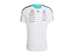 Mercedes AMG Petronas pánské tričko white official Teamline Replica F1 Team 2026