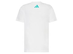 Mercedes AMG Petronas F1 2026 pánské tričko DNA s&nbsp;velkým logem bílé 2