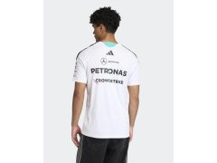 Mercedes AMG Petronas F1 2026 pánské týmové tričko bílé 4