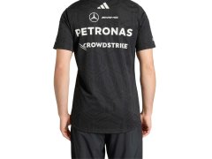 Mercedes AMG Petronas F1 2026 pánské týmové tričko Driver Authentic - černé 3