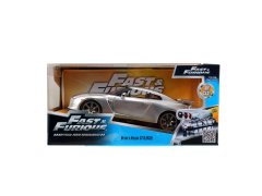 Modely aut a&nbsp;motorek model 1/24 Fast & Furious Nissan GT-R Silver 2009 Brian
