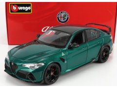 Modely aut a&nbsp;motorek model 1/18 Alfa Romeo Giulia GTAm green