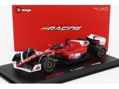 Modely aut a&nbsp;motorek model 1/43 Scuderia Ferrari SF-23 BBurago Leclerc #16 Las Vegas 2023 Signature