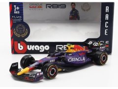 Modely aut a&nbsp;motorek model 1/43 Red Bull F1 RB19 BBurago Sergio Perez #11 2023 SE Las Vegas GP