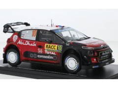 Modely aut a&nbsp;motorek model 1/24 Citroen C3 WRC, No.10, Rallye WM, Rallye Catalunya, S.Loeb/D.Elena, 2018