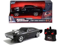 Modely aut a&nbsp;motorek model 1/24 Fast & Furious Dodge Charger Dom”s Remote-Controlled