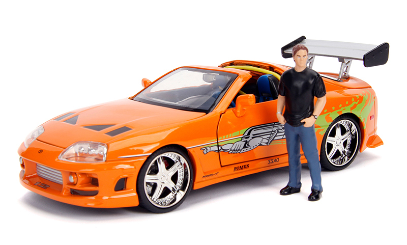Modely aut a motorek model 1/24 Fast & Furious Toyota Supra MKIV - Brian´s