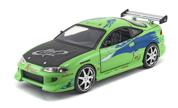 Modely aut a&nbsp;motorek model 1/24 Fast & Furious Mitsubishi Eclipse 1977 - Brian´s - Modely aut a&nbsp;motorek