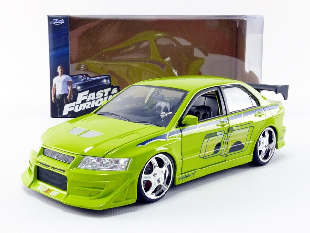 Model Rychle a&nbsp;Zběsile Mitsubishi Lancer - Brian´s 1:24 - Modely aut a&nbsp;motorek