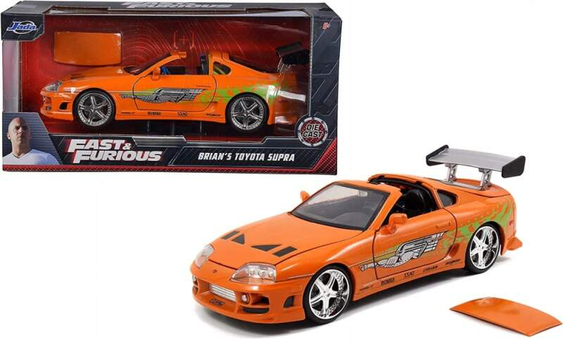 Modely aut a&nbsp;motorek model 1/24 Fast & Furious Toyota Supra 1995 - Modely aut a&nbsp;motorek