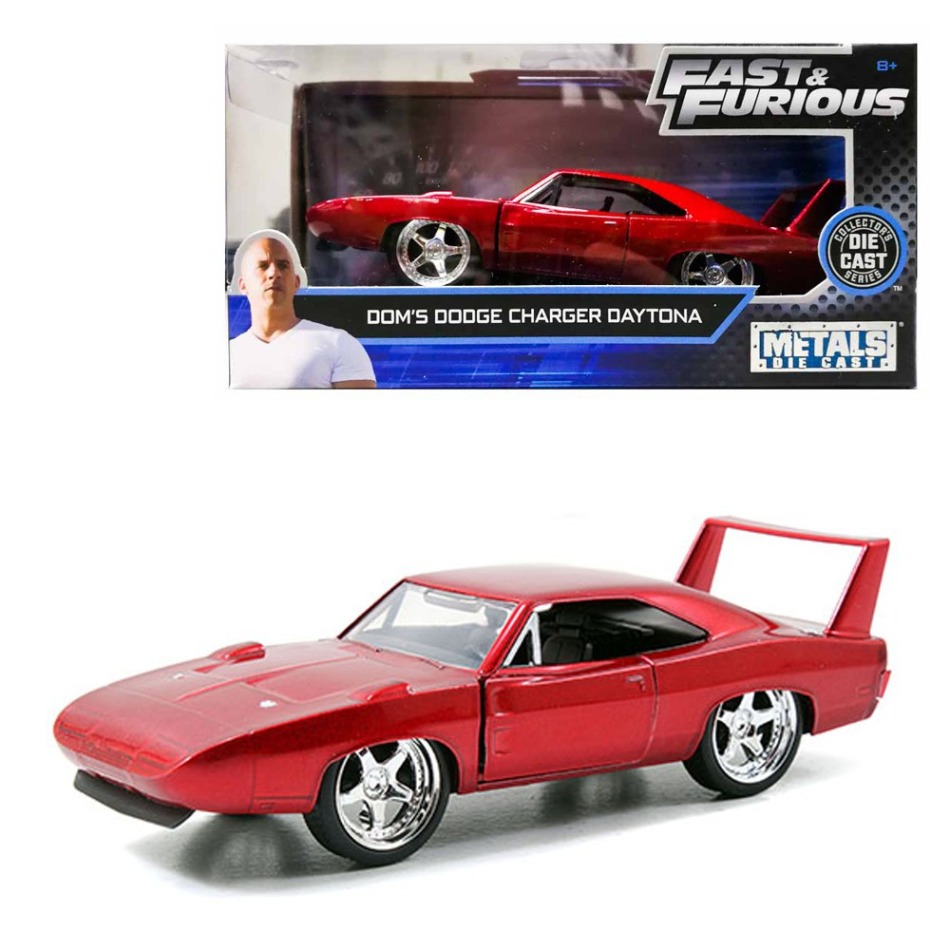 Model Rychle a&nbsp;Zběsile 7 Dodge Charger Daytona Dom´s 1:24 - Modely aut a&nbsp;motorek