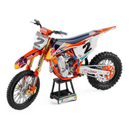Model motocyklu KTM Red Bull 450 SX-F C. Webb 1:10 - Modely aut a&nbsp;motorek