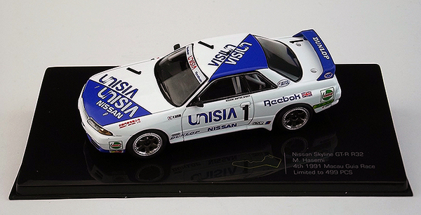 Modely aut a&nbsp;motorek model 1/43 Nissan GT-R R32 Macau 1991 - Modely aut a&nbsp;motorek